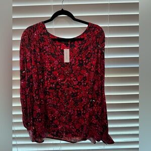 floral blouse